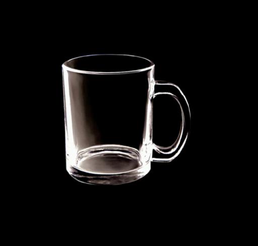 display image 6 for product Royalford 8 Oz 3 Pcs Glass Mug With Handle - Large Coffee Mug, Durable, Safe & Lightweight Material