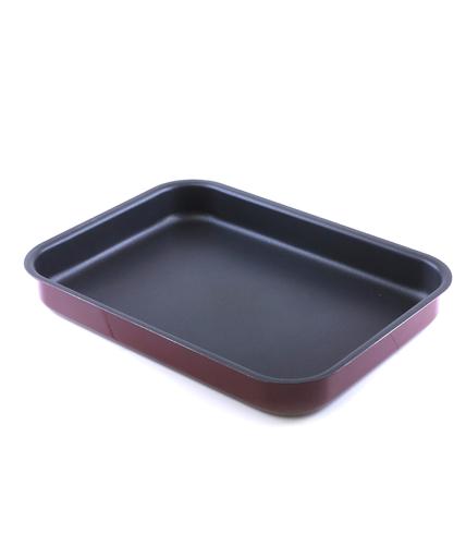 display image 0 for product Non-Stick Square Baking Tray, 41cm Bakeware, RF1149-SP41 | Heavy Duty & Sturdy Design | Ideal for Cakes, Brownies, Bread Sticks, Cream Pie, Cookies, & More