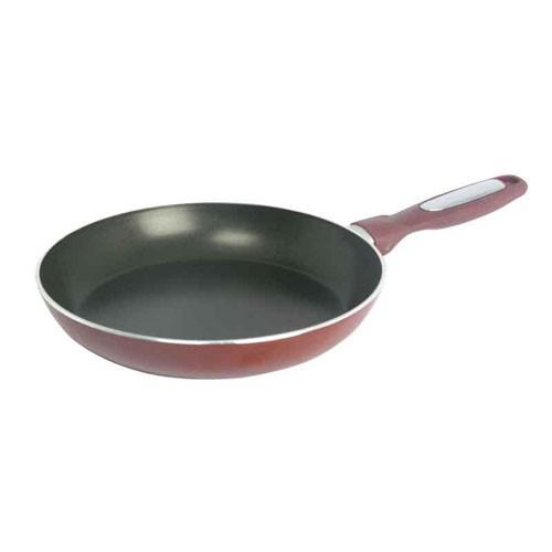 24cm Non-Stick Flat Fry Pan, Bakelite Handle, RF1261FP24 | 3mm Thickness | Triple Layer Non-Stick Coating, Suitable for all Hobs | Even Heat Distribution hero image