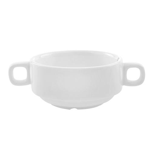 White Soup Cup With Lid 4.5 inch