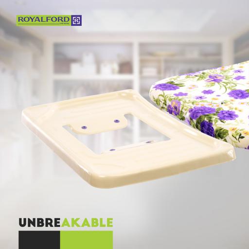 display image 6 for product Royalford Mesh Ironing Board 41X116 Cm - Portable, Steam Iron Rest, Heat Resistant Cover