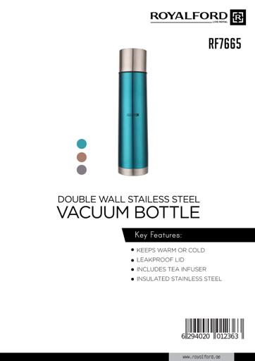 Buy Geepas Vacuum Flask, 0.4L - Stainless Steel Vacuum Bottle Keep