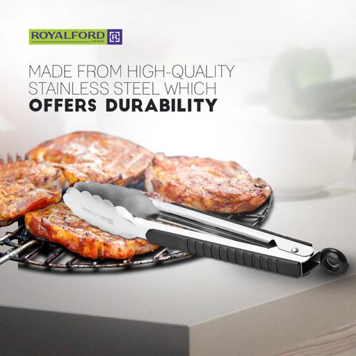 Cooking tongs, cooking and grill tongs, kitchen tongs, grill tongs made of  stainless steel and silicone, sausage tongs, roasting tongs, asparagus