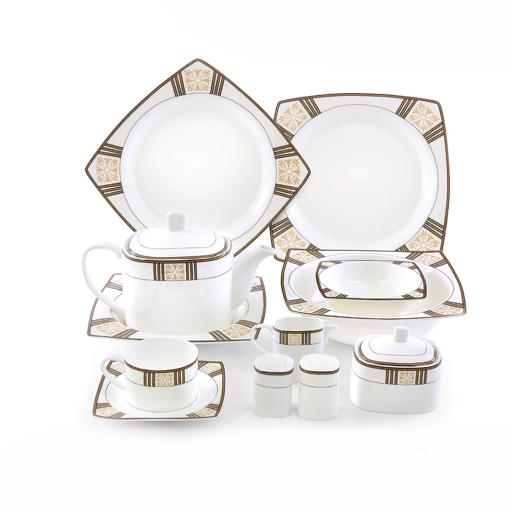 display image 0 for product Fine Bone Dinner Set, 47pieces