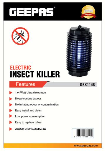 display image 2 for product Geepas Electric Insect Killer