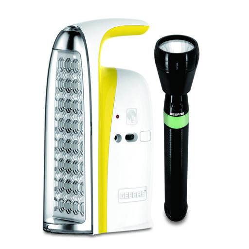 Geepas Rechargeable Led Lantern & Torch - Emergency Lantern With Light Dimmer Function hero image