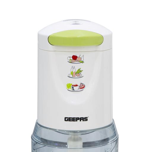 display image 6 for product Geepas GC5477 400W Multi Chopper - 500ML Jar Capacity, 4 Stainless Steel Blades, 2 Speed, Mini Food Processor| Perfect for Blending & Chopping Fruits, Vegetables & More