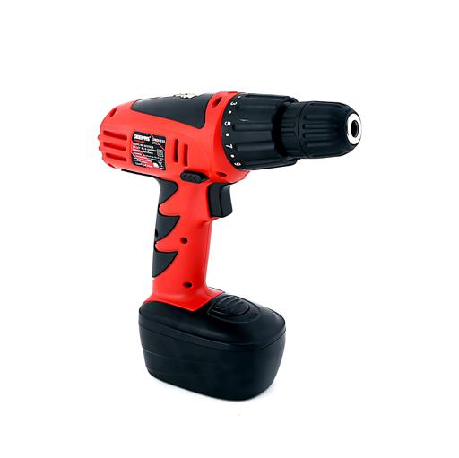 display image 5 for product Geepas 12V Cordless Percussion Drill - Hammer Function, Screwdriver with 13 Pcs Drill, 15+1 Torque Setting | No Speed Load 0-550RPM | 1 Year Warranty