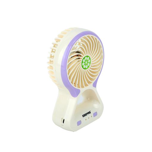 display image 2 for product Geepas Rechargeable Mini Fan