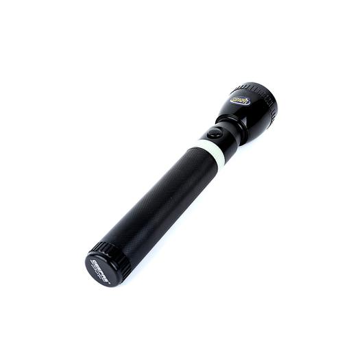 display image 4 for product Geepas Rechargeable Led Flashlight 287Mm- Hyper Bright White 2500 Meters Range With 4-5 Hours