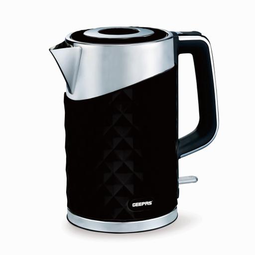 display image 0 for product 3000W 1.7L Electric Kettles Cordless Fast Boil for General Use - 360 Rotation, Automatic Cut-Off, Stainless Steel Body