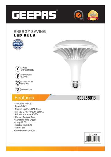 display image 3 for product Geepas Energy Saving Led Blub