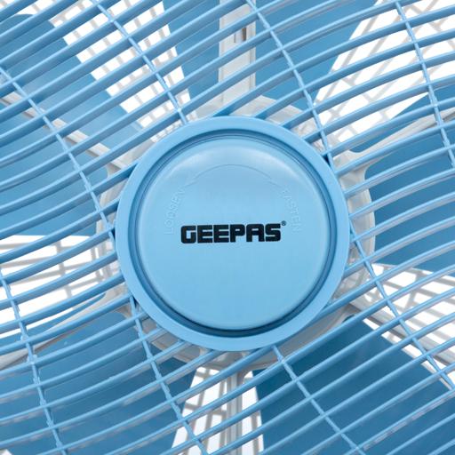 display image 9 for product Geepas GF21113 12'' Box Fan - 3 Speed, 60 Minutes Timer – Portable Personal Desk Fan with Powerful Copper Motor - Ideal for Office, & Home| 2 Year Warranty