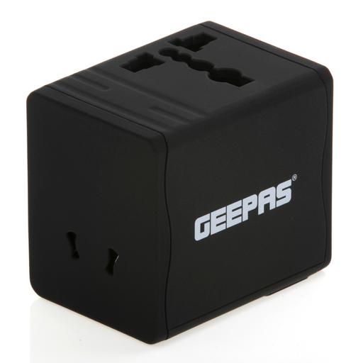 Geepas Universal Adapter For Smartphones, Cameras And More - Works In More Than 150 Countries hero image