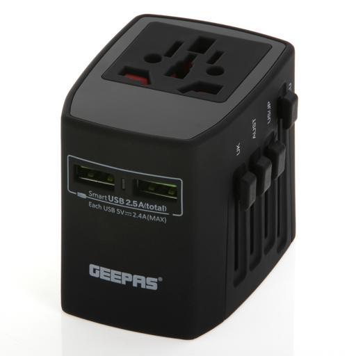 Geepas Universal Adapter For Electric Devices Up To 1840W At 230V, 880 W At 110W - Works In More hero image