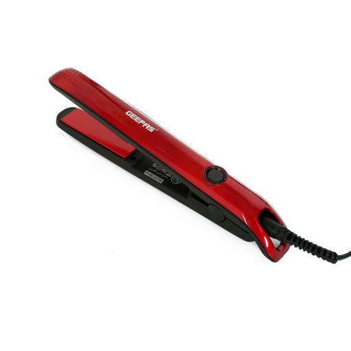 Geepas Ceramic Hair Straighteners 35W - Professional Hair Styler with Ceramic Floating Plates | ON/OFF Switch, Auto-Temp 210°C | 2-Year Warranty hero image