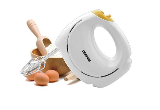 display image 1 for product Hand Mixer - 150W with 7 Speed | Professional Electric Handheld Food Processor - Geepas 