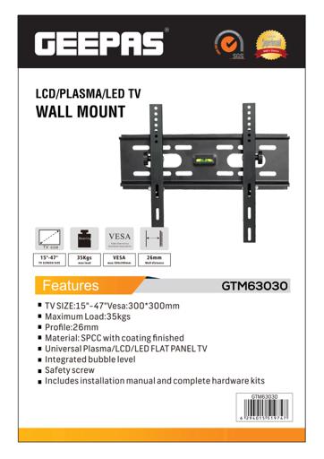 display image 5 for product Geepas Lcd Plasma Led Tv Wall Mount