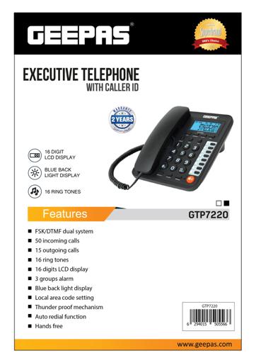 display image 8 for product Executive Telephone with Caller Id