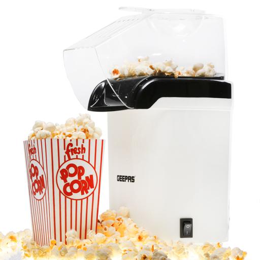 Hot Air Oil-Free Popcorn, Popper Electric Machine Snack Maker 1200-W