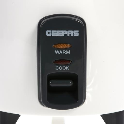 display image 7 for product Geepas GRC35016UK 0.6L Rice Cooker with Steamer | 350W | Non-Stick Inner Pot, Automatic Cooking, Easy Cleaning, High-Temperature Protection - Make Rice & Steam Healthy Food & Vegetables - 2 