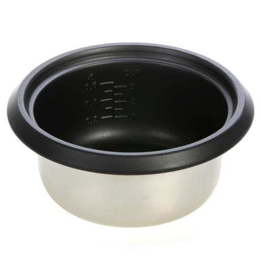 display image 10 for product Geepas GRC35016UK 0.6L Rice Cooker with Steamer | 350W | Non-Stick Inner Pot, Automatic Cooking, Easy Cleaning, High-Temperature Protection - Make Rice & Steam Healthy Food & Vegetables - 2 