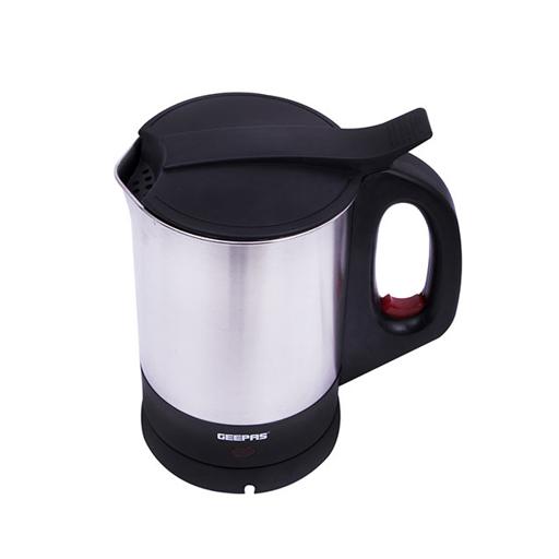 Geepas GK165 1.8L Electric Kettle - Portable Fast Boil  for General Use, Concealed Stainless Steel Body | Ideal for Tea, Coffee, & Water | 2 Years Warranty hero image