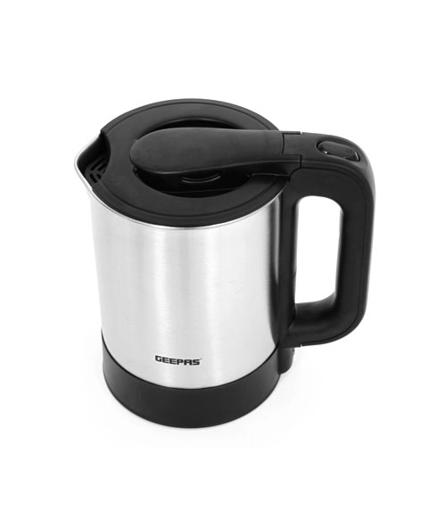 display image 0 for product Geepas 1.7L Electric Kettle 2200W - Portable Lightweight with Comfortable Handle | Automatic Cut Off | Stainless Steel Body | Boil Water, Milk, Tea & Coffee| 2 Year Warranty