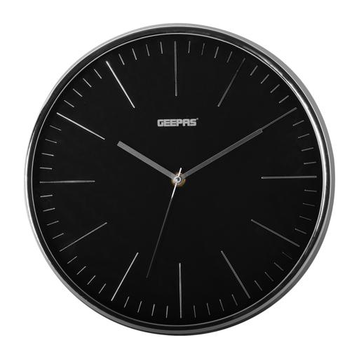 Geepas Wall Clock - Silent Non-Ticking, Round Decorative Wall Clock For Living Room, Bedroom hero image