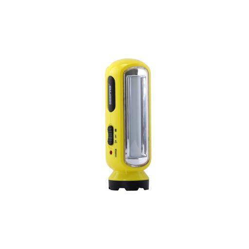 display image 1 for product Geepas Rechargeable Led Torch With Emergency Lantern - Multi-Functional Camping Light With Torch