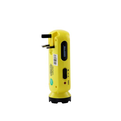 display image 3 for product Geepas Rechargeable Led Torch With Emergency Lantern - Multi-Functional Camping Light With Torch