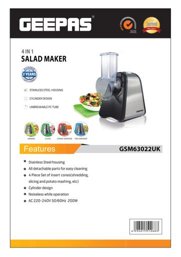 2 in 1 salad maker and