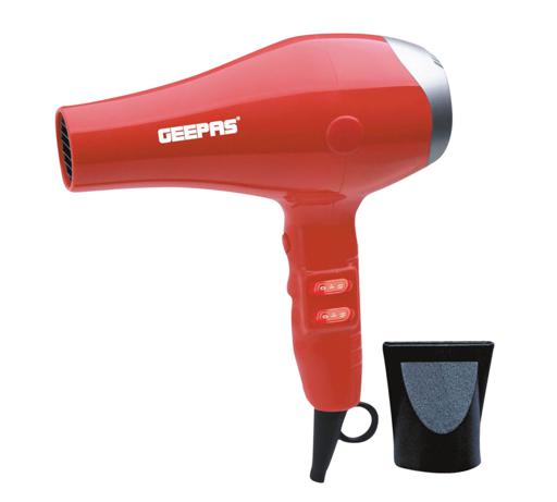 display image 3 for product Geepas 1500W Hair Dryer - 2-Speed Strong Wind & 3 Heat Settings with Cool Shot Function For Frizz-Free Shine Hairs | Overheat Protected | 2 Years Warranty
