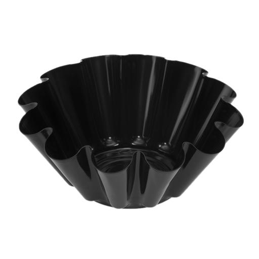display image 1 for product Non-Stick Round Mini Fluted Tart Tins/Quiche Pans, 6 cm (Set of 4), Mini Oven Safe Tart Baking Tins