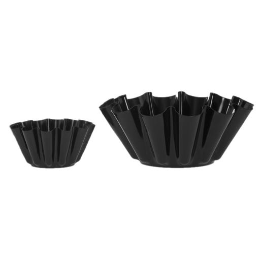 display image 3 for product Non-Stick Round Mini Fluted Tart Tins/Quiche Pans, 6 cm (Set of 4), Mini Oven Safe Tart Baking Tins