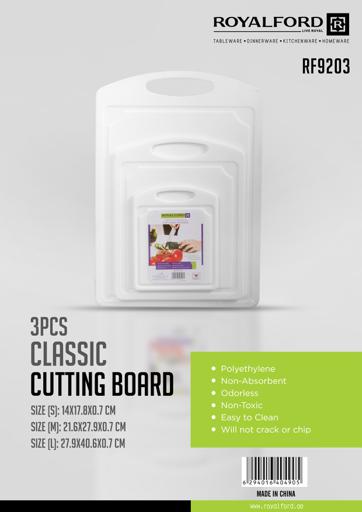 Delcasa Plastic Cutting Board - Non-Toxic Cutting Board with Non