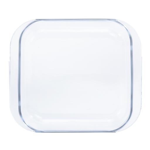 display image 4 for product Glass Square Dish 2-Ltr