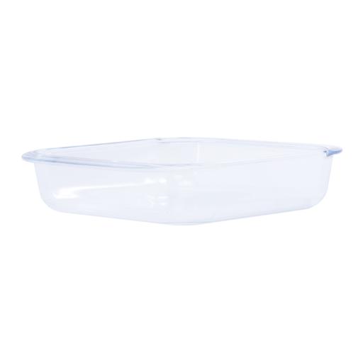 display image 5 for product Glass Square Dish 2-Ltr