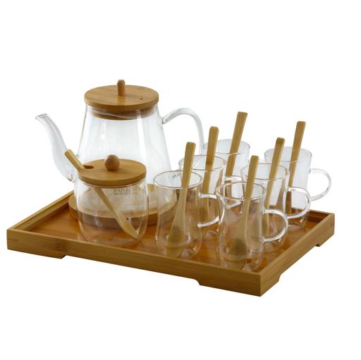 mini glass tea set