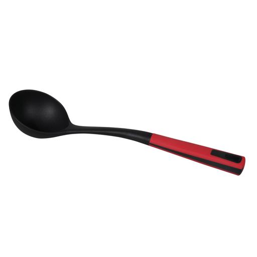 display image 0 for product Delcasa Nylon Ladle - Professional Soup Ladle With Long Handle - Kitchen Dining Cutlery/Crockery