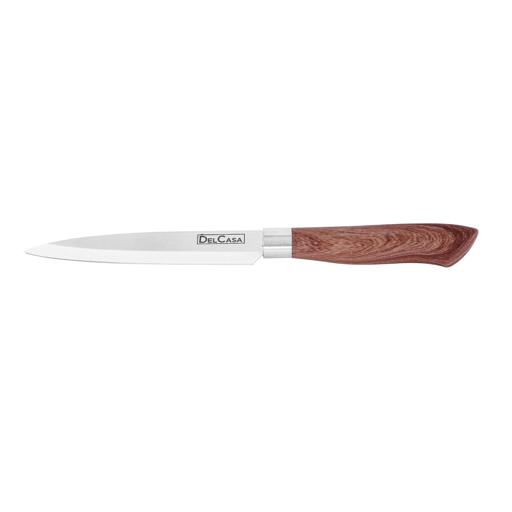 display image 0 for product Delcasa Kitchen Utility Knife - All Purpose Small Kitchen Knife - Ultra Sharp Stainless Steel Blade