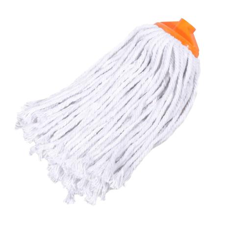 Delcasa Cotton Mop Head With Iron Pole - Long & Durable Handle With Hanging Loop hero image