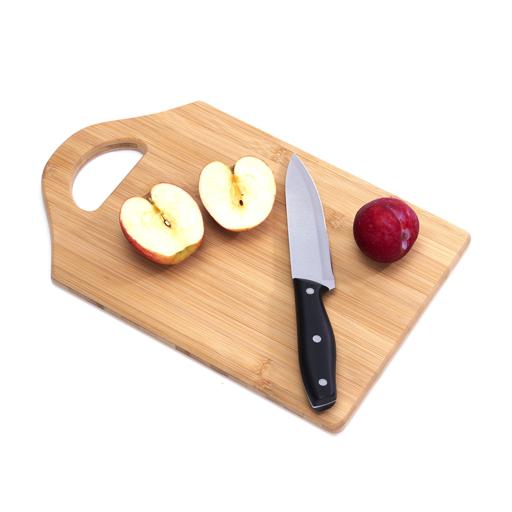 Royalford Organic Bamboo Chopping Board - Large Kitchen Cutting Board (36.5X23.5X0.6) Cm hero image