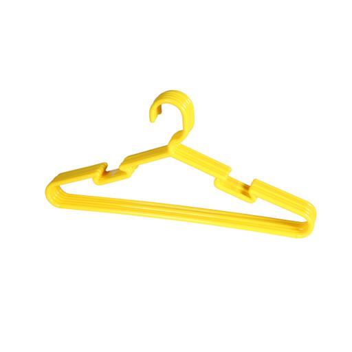 coloured clothes hangers