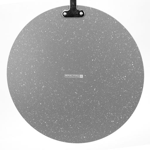 display image 7 for product Royalford Aluminium Round Tawa - Marble Coating Pan Suitable For Crepe Chapatti Pancakes Roti Dosa