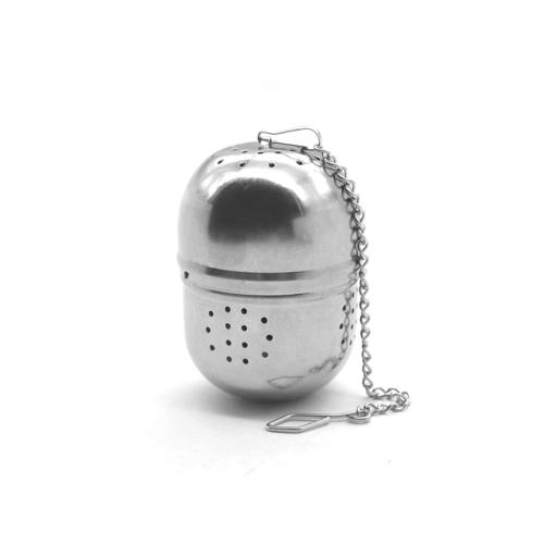 Royalford Tea Strainer With Chain - Portable 304 Stainless Steel Tea Strainer Mesh With Chain hero image