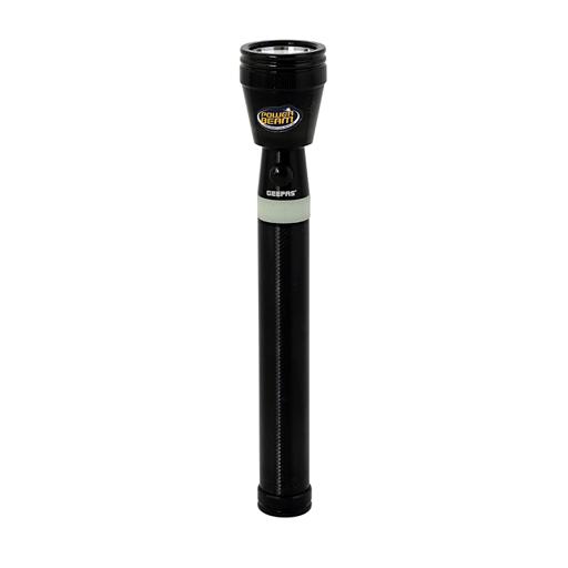 display image 4 for product Geepas Rechargeable Led Flashlight - Hyper Bright White Chip Led Torch 1800 Meters High Range