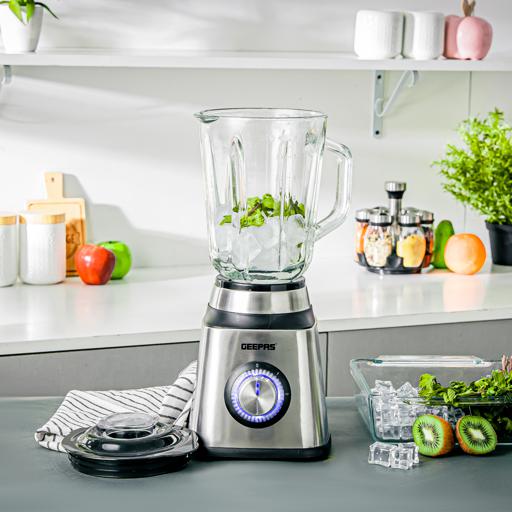 Blender and Food Processor Combo, 500W 8 in 1 Smart Kitchen Blender with 2  Speed