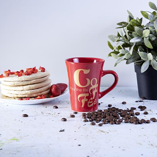 display image 1 for product Royalford 325Ml Porcelain Coffee Mug - Large Coffee & Tea Mug, Comfortable High Grip Handle