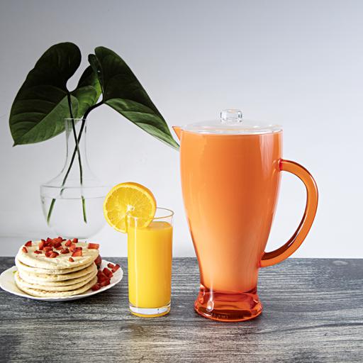 Royalford RF345N 2L Acrylic Jug - Acrylic Plastic Large Drink Jug with  Comfortable Handles & Leak Proof Lid